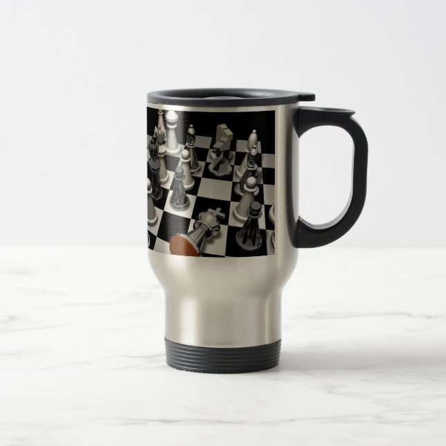 Mug De Voyage Échecs (Droit)