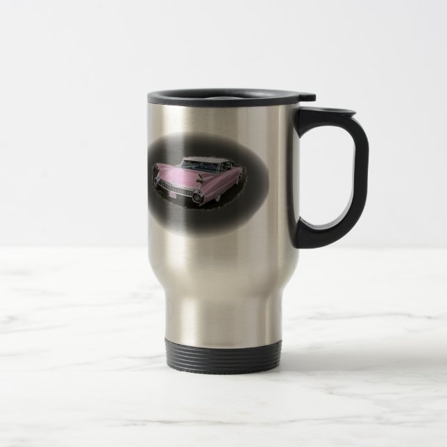 Mug De Voyage Éclair rose de Cadillac (Droit)