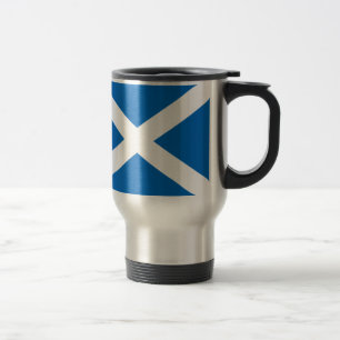 Mug De Voyage Ecosse's Saltire, Drapeau écossais (couleur offici