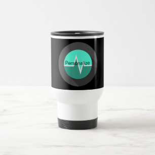 Mug De Voyage EKG ligne verte Voyage médical mug