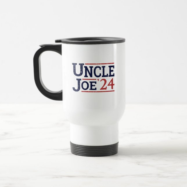 Mug De Voyage Élection 2024 - Oncle Joe I (Gauche)