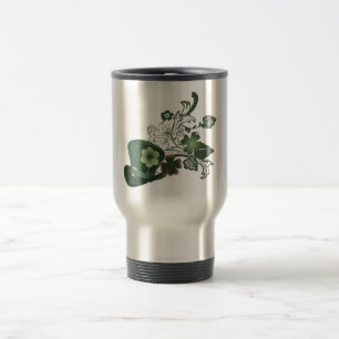 Mug De Voyage Élégant Casquette Shamrock