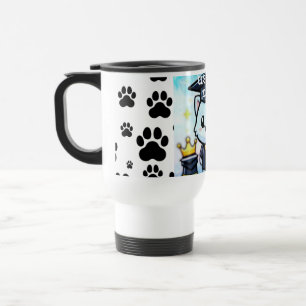 Mug De Voyage Élégant Kitty Graduation