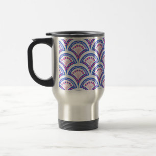 Mug De Voyage Élégante œuvre d'art ornementale vintage