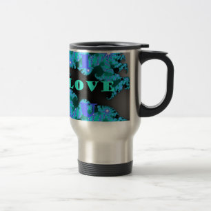 Mug De Voyage Éléments d'amour cosmique Imprimer