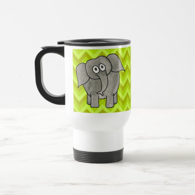 Mug De Voyage Éléphant (Gauche)