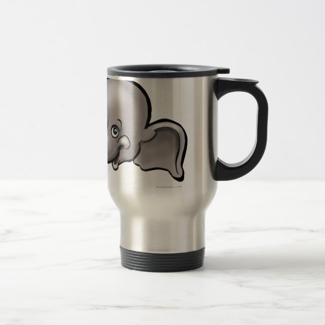 Mug De Voyage Eléphant bébé (Droit)