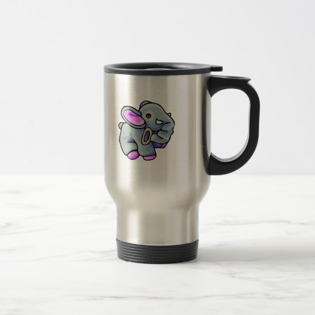 Mug De Voyage Éléphant de bébé (Droit)