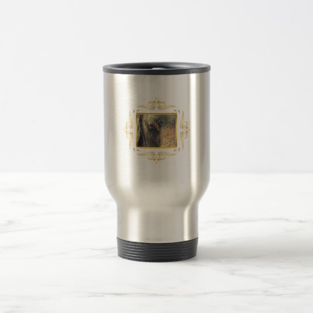 Mug De Voyage Eléphant encadré (Centre)