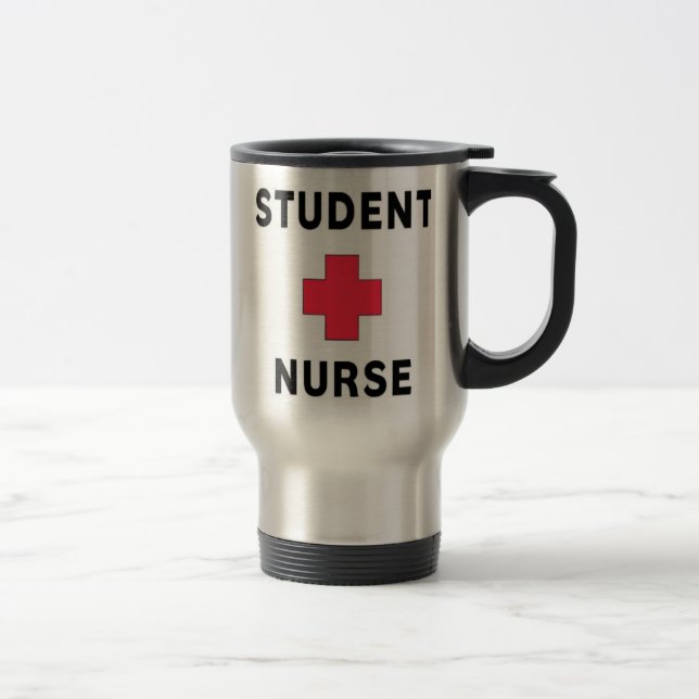 Mug De Voyage Élève-infirmière (Droit)