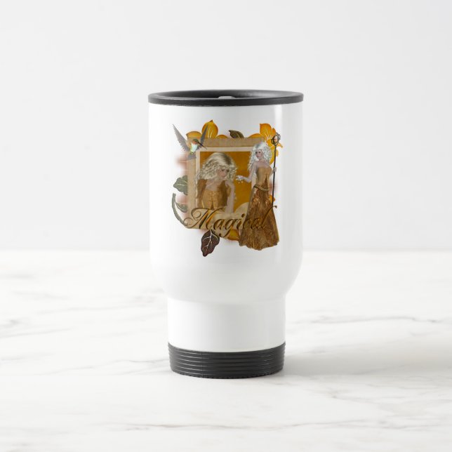 Mug De Voyage Elf Designs :: Magique par MarloDee (Centre)