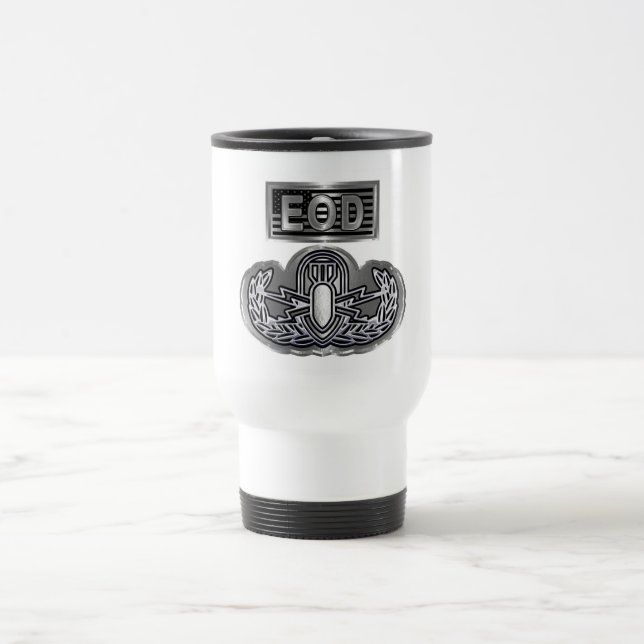 Mug De Voyage Élimination des engins explosifs EOD  (Centre)