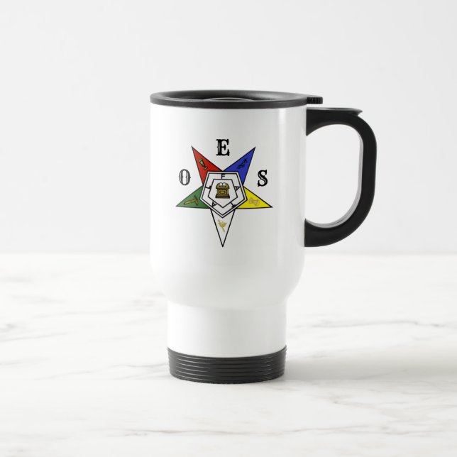 Mug De Voyage Emblème de l'Ordre de l'Étoile orientale (Droite)