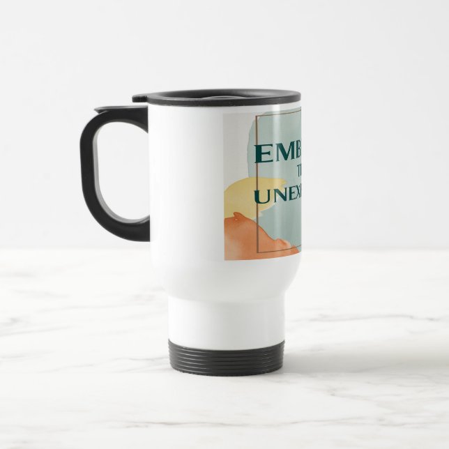 Mug De Voyage Embrassez L'Inattendu 2 (Gauche)