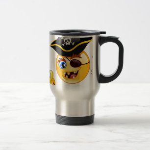 Mug De Voyage emoji pirate