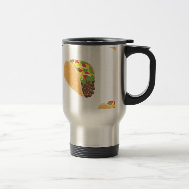 Mug De Voyage emoji taco (Droit)