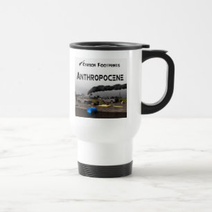 Mug De Voyage Empreintes Carbone - Anthropocène
