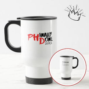 Mug De Voyage Enfin fait - Conception de citation de remise de d