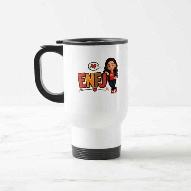 MUG DE VOYAGE ENFJ (Gauche)