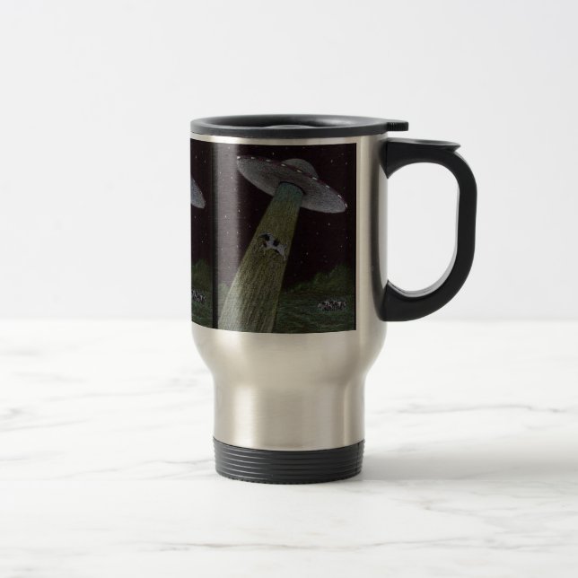 Mug De Voyage Enlèvement d'Aliens (Droit)