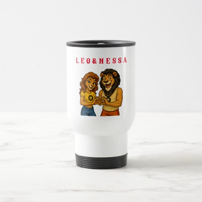 Mug De Voyage Ensemble - Leo & Nessa (Centre)