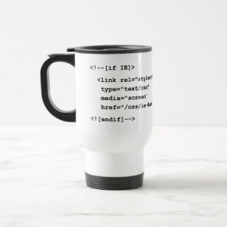 Mug De Voyage Entailles d'IE de CSS