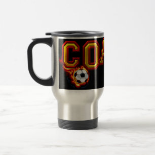 Mug De Voyage Entraîneur de soccer - SRF