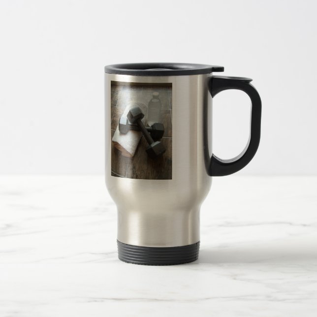 Mug De Voyage Entraîneur ou serviette et eau personnel de (Droit)