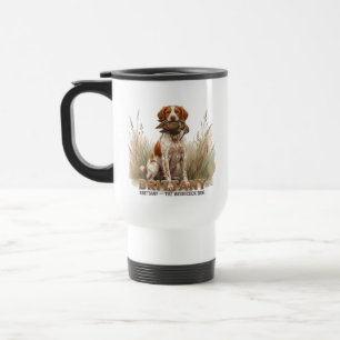 Mug De Voyage Épagneul Breton avec Bécasse