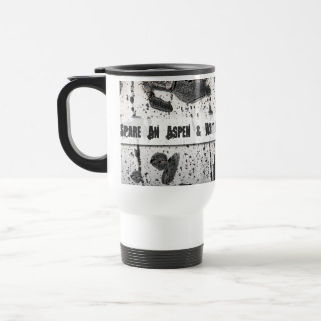 Mug De Voyage Épargner Un Arbre En Aspen (Gauche)