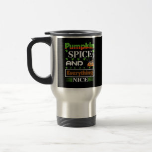 Mug De Voyage Épice citrouille Et Tout Nice Amusant Automne