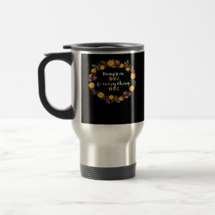 Mug De Voyage Épice citrouille Et Tout Nice Sloth Halloween
