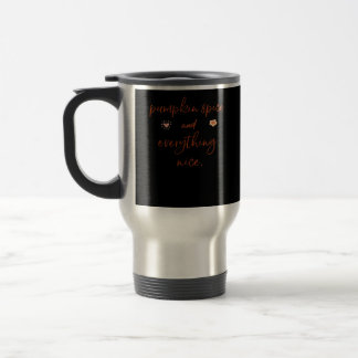 Mug De Voyage Épices citrouilles Et Tout Bien