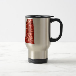 Mug De Voyage épingle vintage rouge