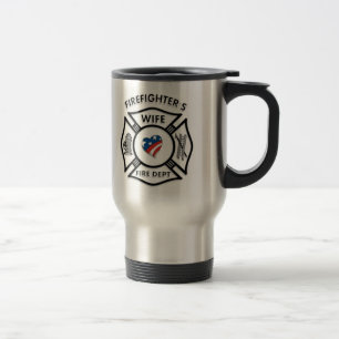 Mug De Voyage Épouses Etats-Unis de pompier
