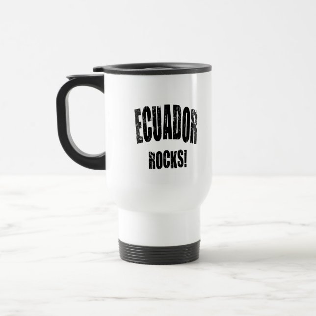Mug De Voyage Equateur Rocks ! (Gauche)