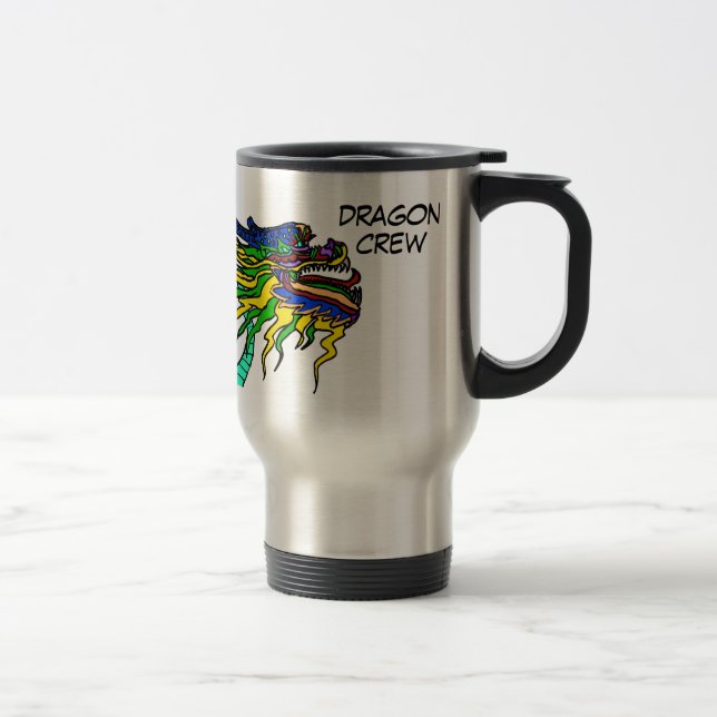Mug De Voyage Équipage de dragon (Droit)