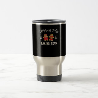 Mug De Voyage Équipe de cuisine de Noël | homme en pain d'épices