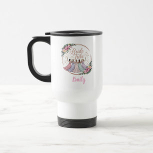 Mug De Voyage Équipe de la Mariée Nom Personnalisé Enterrement d