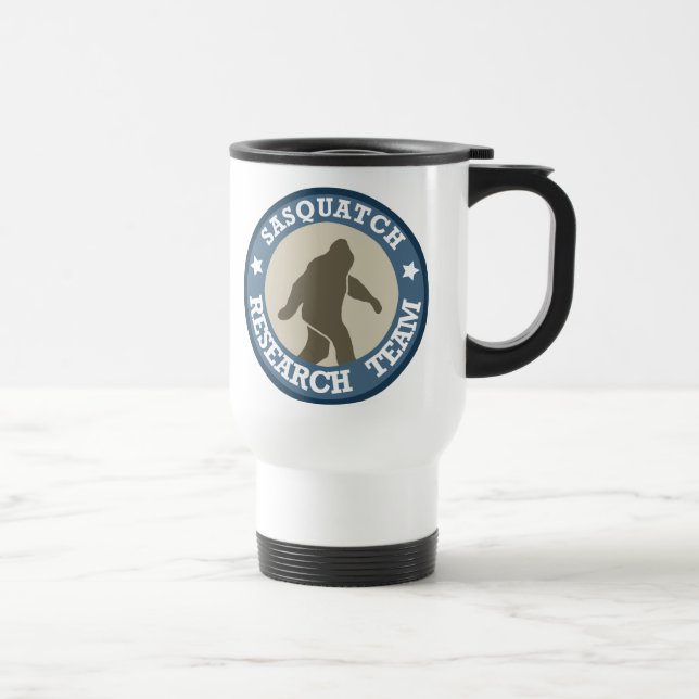 Mug De Voyage Équipe de recherche de Sasquatch (Droite)