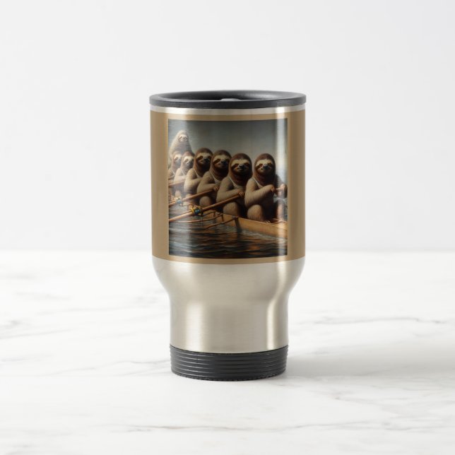 Mug De Voyage Équipe de remorquage (Centre)
