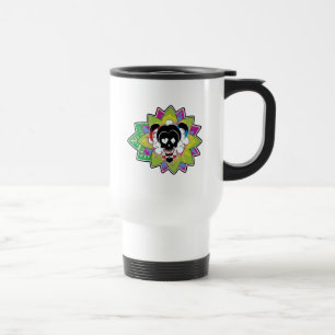 Mug De Voyage Équipe de suicide   Harley Quinn Crâne tatouage