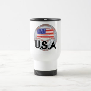 Mug De Voyage Équipe des États-Unis de football