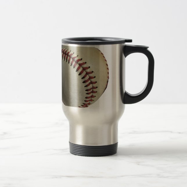 Mug De Voyage Équipe sportive ballon de jeu terrain de baseball  (Droit)