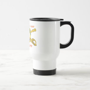 Mug De Voyage ęr CAVALERIE de la 7ème CAVALERIE d'ESCADRON la