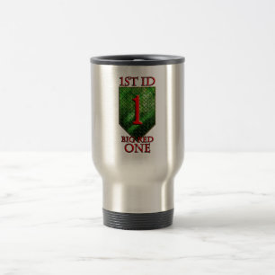 Mug De Voyage ęr Rouge un de Division d'infanterie grand