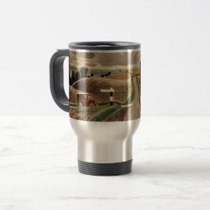 Mug De Voyage Eric Ravilious--Paysage du Wiltshire,