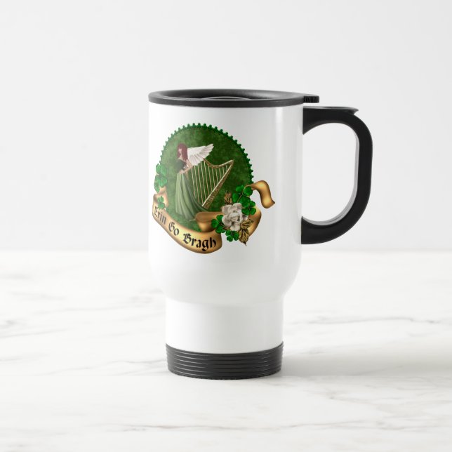 Mug De Voyage Erin vont Irlandais de Bragh (Droite)