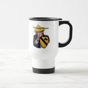 Mug De Voyage ęrs 7èmes lrrps de lrrp de cav d'air de cavalerie