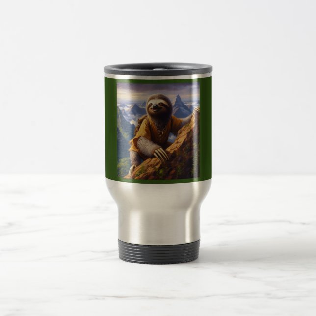 Mug De Voyage Escalade de Sloth Mountain (Centre)